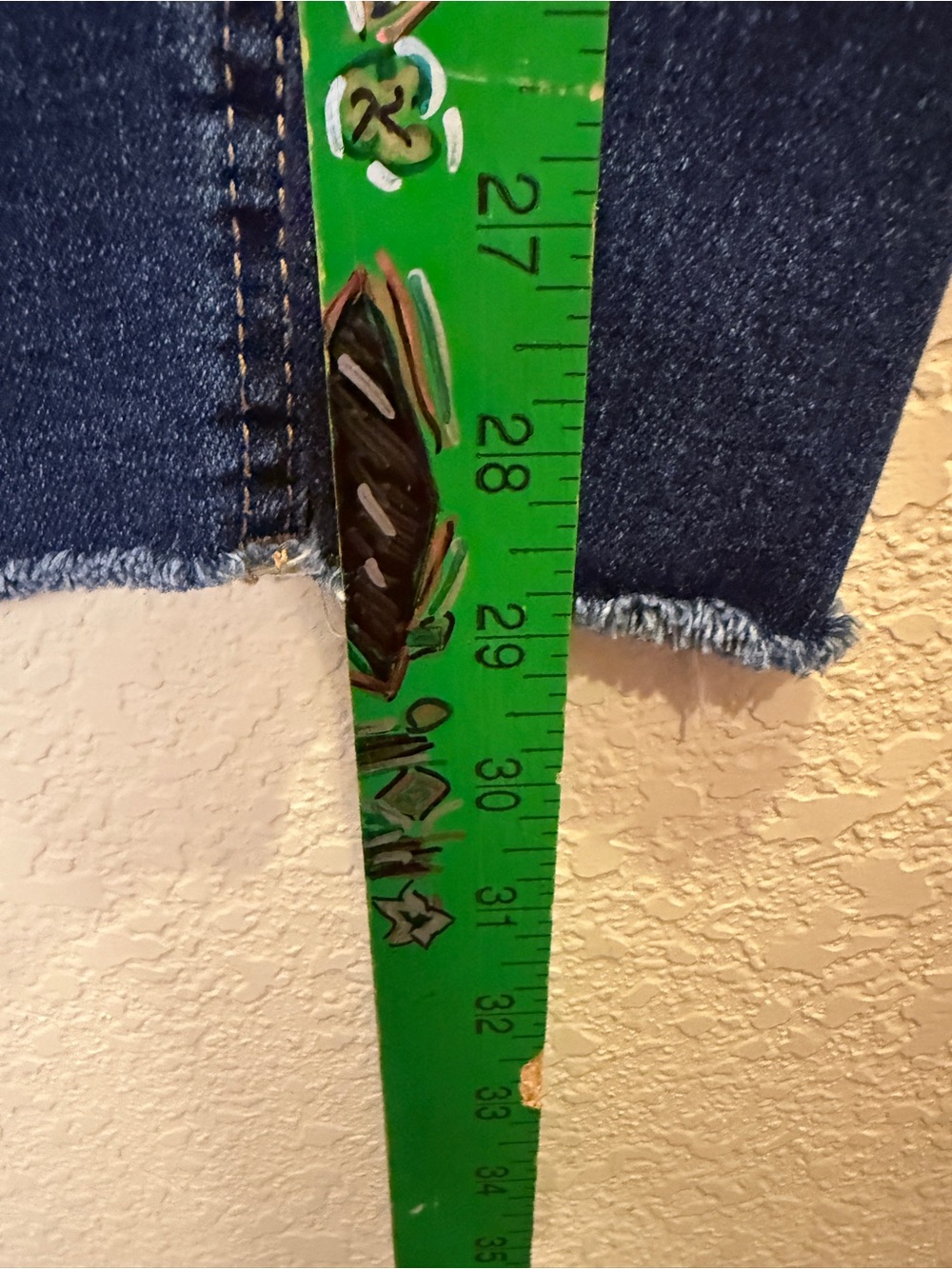 Oat New York Women’s Dark Blue Wide-Leg Jeans with Rhinestone Slash Pockets Sz 4 - Picture 11 of 11